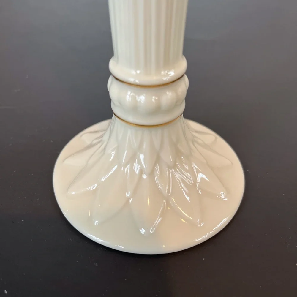 Lenox Ivory Bud Vase trimmed in Gold